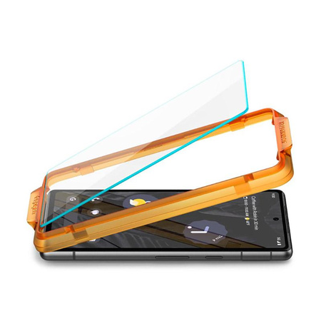 Spigen Alm Glas.TR 2-Pack - Verre trempé pour Google Pixel 7A (2 pcs.) (Transparent)