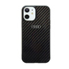 Audi Carbon Fiber - Hülle für iPhone 11 (Schwarz)