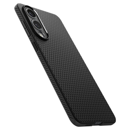 Spigen Liquid Air - Etui pour Samsung Galaxy S25 Edge (Noir mat)