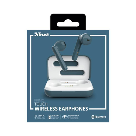 Trust Primo Touch - Bluetooth wireless headphones (blue)