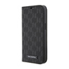 Karl Lagerfeld Saffiano Monogram - iPhone 14 tok (fekete)