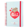 Pusheen - Wochenkalender / Planer 2023/2024 aus der Purrfect Love-Kollektion (14,8 x 21 cm)
