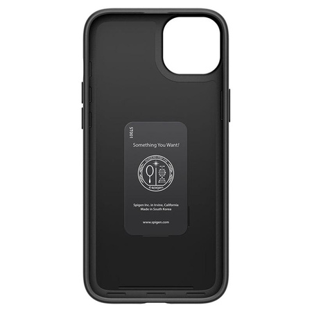 Spigen Thin Fit - Coque pour iPhone 15 (Noir)