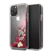 Guess Liquid Glitter Hearts - iPhone 11 Pro Case (raspberry)