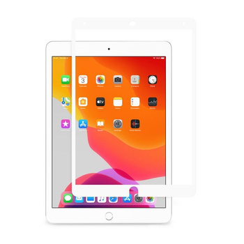 Moshi iVisor AG - Ochranná antireflexní fólie pro iPad 10,2" (2021 / 2020 / 2019) / Air & Pro 10,5" (bílý rámeček)