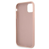 Guess Saffiano 4G Big Metal Logo - iPhone 11 Case (pink)