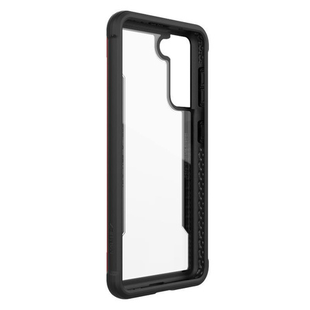 X-Doria Raptic Shield - Samsung Galaxy S21 alumínium tok (antimikrobiális védelem) (piros)
