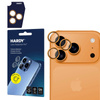 3mk HARDY Lens Protection Pro - Camera Lens Glass for iPhone 17 Pro / iPhone 17 Pro Max (Orange)