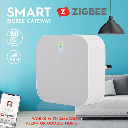 Alpina - Rozbočovací brána Zigbee pro připojení zařízení v tomto standardu