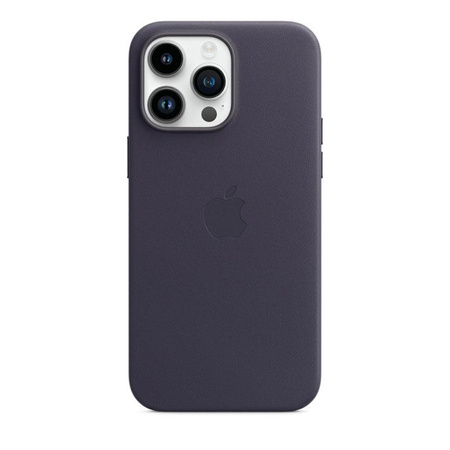 Kožené pouzdro Apple - Kožené pouzdro s MagSafe pro iPhone 14 Pro Max (Ink)