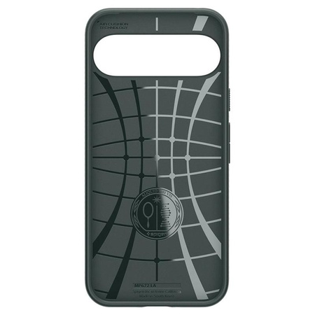 Spigen Liquid Air - Coque pour Google Pixel 9 / 9 Pro (Abyss Green)