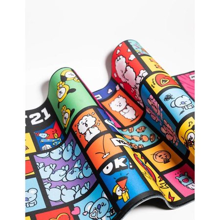 Line Friends BT21 - Spiel-/Schreibtischmatte XXL