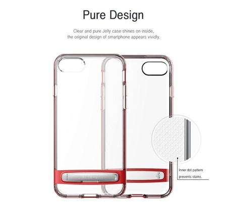 Mercury Dream Bumper - Samsung Galaxy S9 Hülle mit Metallständer (gold)