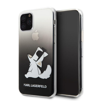 Karl Lagerfeld Choupette Fun napszemüveg - iPhone 11 Pro tok (fekete)