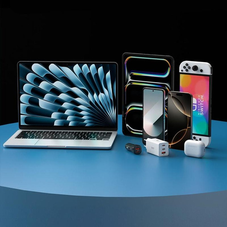 CZARNY KABEL SPIGEN USB C 2M SZYBKIE ŁADOWANIE, Odporny, Wytrzymały, PD 60W