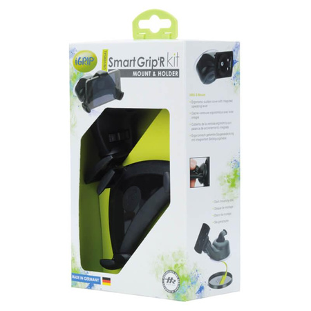 iGrip Universal Smart Grip'R Kit - Universelle Autohalterung für Smartphones mit einem breiten. 50 - 75 mm / H. 103 - 127 mm