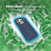 Speck Presidio2 Grip ClickLock & MagSafe - iPhone 15 Pro Tasche (Küstenblau / Staubgrau)
