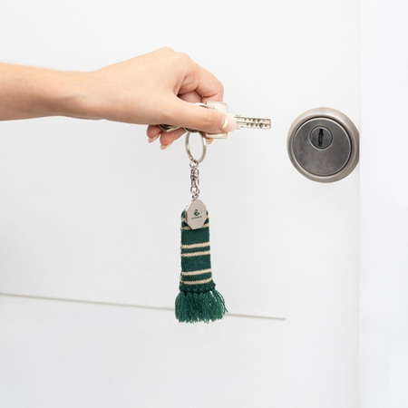 Brelok do Kluczy Harry Potter Slytherin Zielona Zawieszka do Plecaka Torby