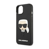Karl Lagerfeld 3D Rubber Karl's Head - Hülle für iPhone 14 Plus (Schwarz)