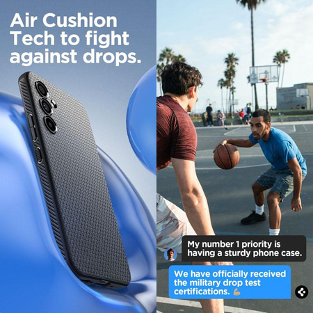 Spigen Liquid Air - tok Samsung Galaxy A54 5G (fekete)