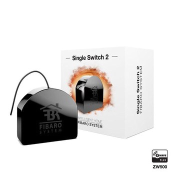FIBARO Single Switch 2 - reléový spínač, 2,5 kW, Z-Wave