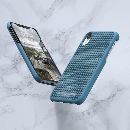 Nordic Elements Saeson Idun - Coque en matériau pour iPhone XR (Petrol)
