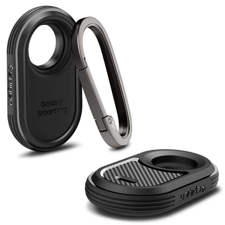 Spigen Rugged Armor - pouzdro pro Samsung Galaxy SmartTag 2 (černé)