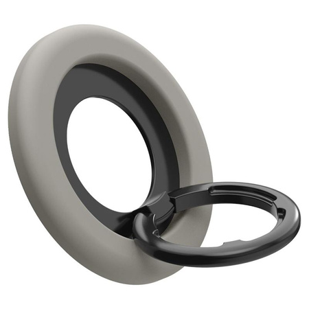 Spigen Nano Pop MagSafe Phone Ring - Magnetický držák na prst s funkcí stojánku (Truffle Grey)