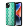 Karl Lagerfeld Monogram Stripe - Coque pour iPhone 14 Plus (vert)