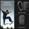 Spigen Lock Fit - Gepanzerte Hülle für Apple Airpods Pro 1 / 2 (Schwarz)