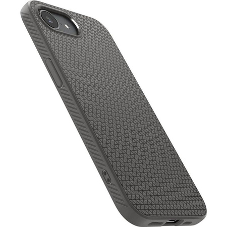Spigen Liquid Air - Hülle für iPhone 16e (Marmor Grau)