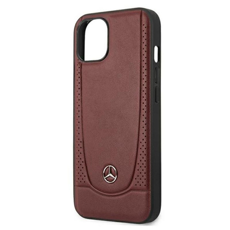 Mercedes Leather Urban Line - iPhone 13 tok (piros)