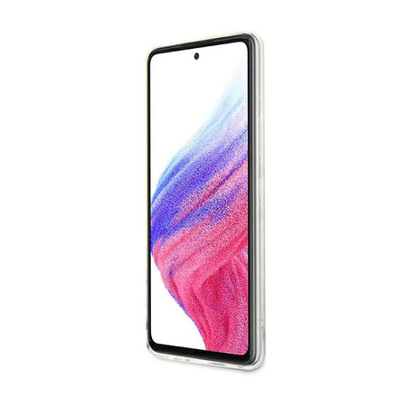 Karl Lagerfeld Ikonik & Choupette - Pouzdro Samsung A53 (průhledné)