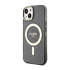 Guess Glitter Gold MagSafe - iPhone 14 Case (Black)
