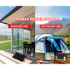 Wonder Wx600 Power Station - 300W 72800 mAh Portable Power Station (Schwarz)