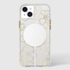 Case-Mate Floral Gems MagSafe - iPhone 15 Plus Hülle (Gold)