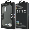 Etui do iPhone 17 do MagSafe BMW M Oryginalny Skórzany Czarny Pokrowiec