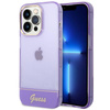 Guess Translucent - iPhone 14 Pro Max Tasche (lila)