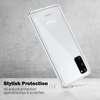 Crong Crystal Slim Cover - Etui Samsung Galaxy S20 (Transparent)