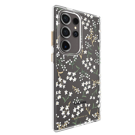 Gewehr Papier klar - Samsung Galaxy S24 Ultra Fall (Petite Fleurs)