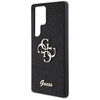 Guess Fixed Glitter Big 4G Metal Logo - étui pour Samsung Galaxy S25 Ultra (noir)