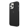 Speck CandyShell Pro - Coque pour iPhone 14 Pro Max avec revêtement MICROBAN (Noir / Gris ardoise)