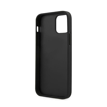 Karl Lagerfeld PU Leather Karl & Choupette Embossed - iPhone 12 / iPhone 12 Pro Case (black)
