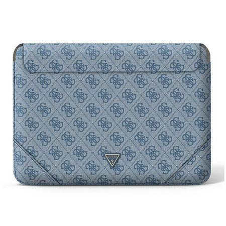 Guess 4G Uptown Triangle Logo Sleeve - 16" notebook tok (kék)