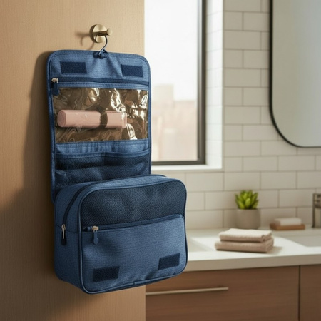 Dunlop - Reisetasche / Kulturbeutel 25x20x10 cm (Marineblau)