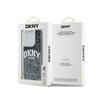 DKNY Liquid Glitter Big Logo - iPhone 13 Pro tok (fekete)