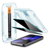 Spigen GLAS.TR EZ FIT Privacy 2-Pack - Szkło hartowane z filtrem prywatyzującym do Google Pixel 9 / 9 Pro / 10 / 10 Pro 2 szt
