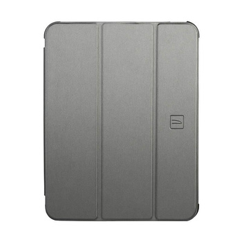Tucano Satin Case - pouzdro pro iPad 11" (2025) / iPad 10,9" (2022) s magnetem a stojánkem a držákem Apple Pencil (šedé)