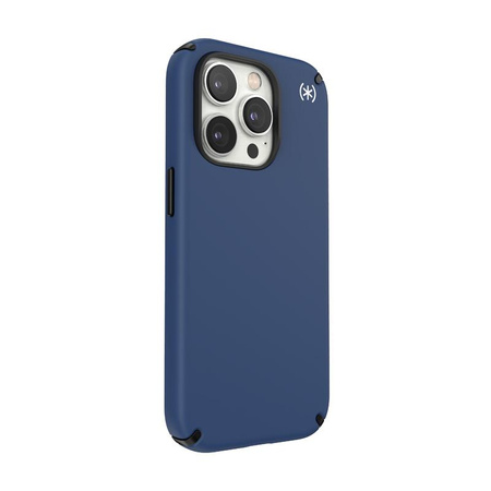 Speck Presidio2 Pro - Antibakteriális tok iPhone 14 Pro készülékhez (tengerparti kék / fekete / fehér)