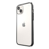 Speck Presidio Perfect-Clear con Impact Geometry - Custodia per iPhone 15 Plus / 14 Plus con rivestimento MICROBAN (trasparente / nero)